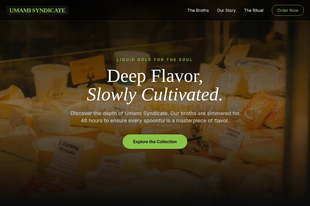 Broth Specialty Food